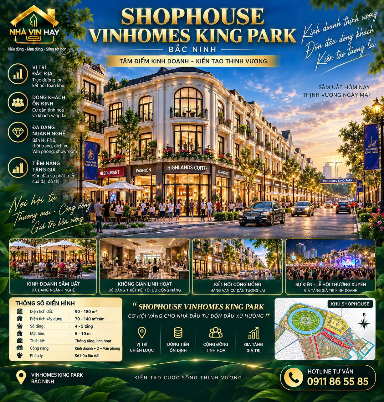 Vinhomes King Park ( tên cũ Vinhomes Hoà Long – Bắc Ninh)