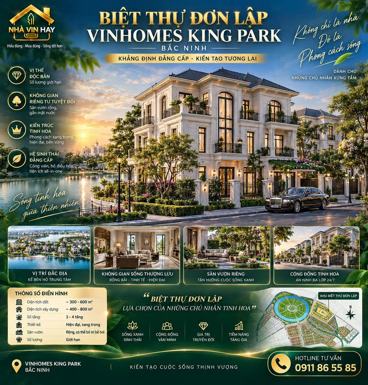 Vinhomes King Park ( tên cũ Vinhomes Hoà Long – Bắc Ninh)