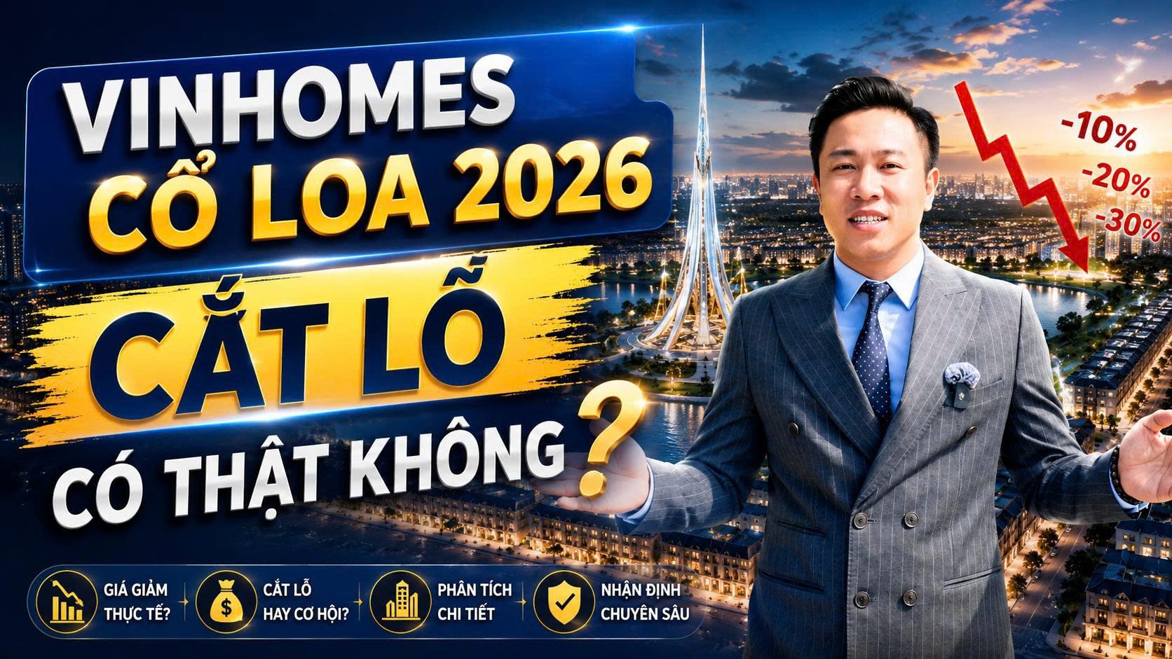 Giá Vinhomes Cổ Loa 2026: Bảng Giá Chuyển Nhượng, Cắt Lỗ Và Giá Giao Dịch Thực Tế
