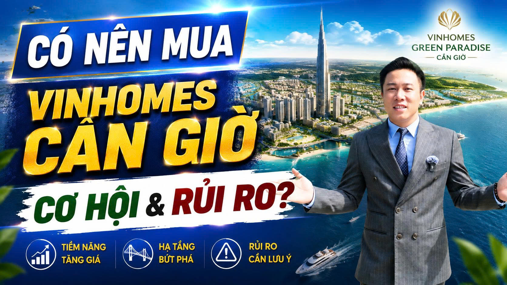 Có Nên Mua Dự Án Vinhmes Cần Giờ : Cơ Hội & Rủi Ro?