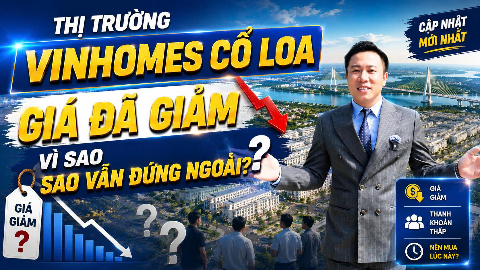 Thị Trường Vinhomes Cổ Loa : Giá Đã Giảm, Vì Sao Người Mua Vẫn Đứng Ngoài?